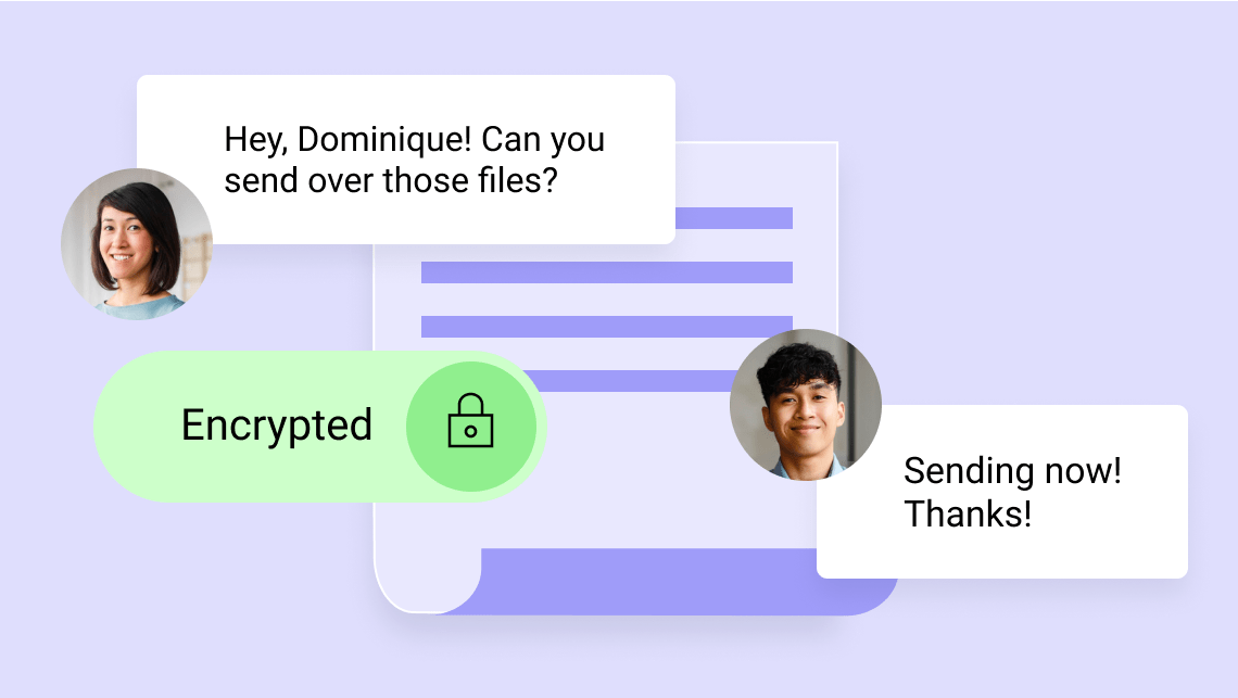 Breathe Easy, Your Data Is Safe Illustration